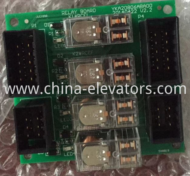 Fujitec Elevator RELAY BOARD YKA20806ABA00